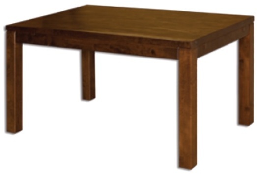 Jídelní stůl ST172 S120 masiv buk, šířka desky 4 cm, 2 křídla (Barva dřeva: Buk bělený, Hrana stolu: S5)