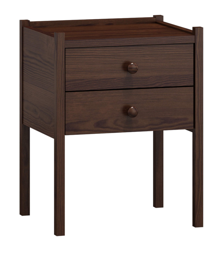Noční stolek IDA (Barva dřeva: Ořech)
