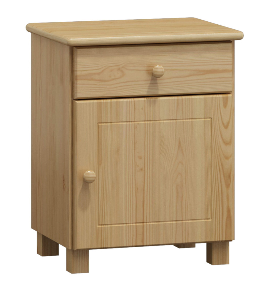Noční stolek MEGA (Barva dřeva: Borovice)