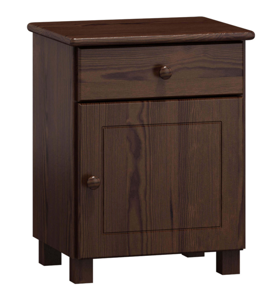 Noční stolek MEGA (Barva dřeva: Ořech)