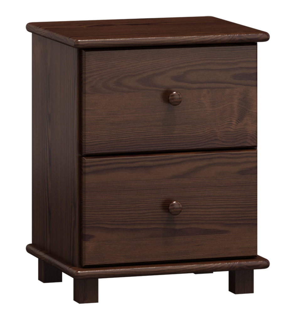 Noční stolek S4 hl. 47 cm (Barva dřeva: Ořech)