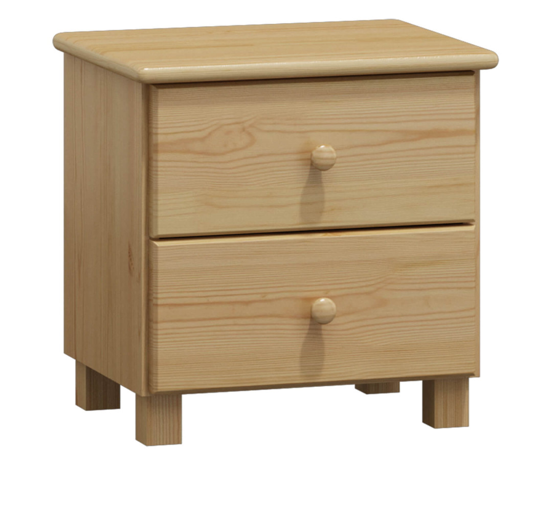Noční stolek TINA (Barva dřeva: Borovice)