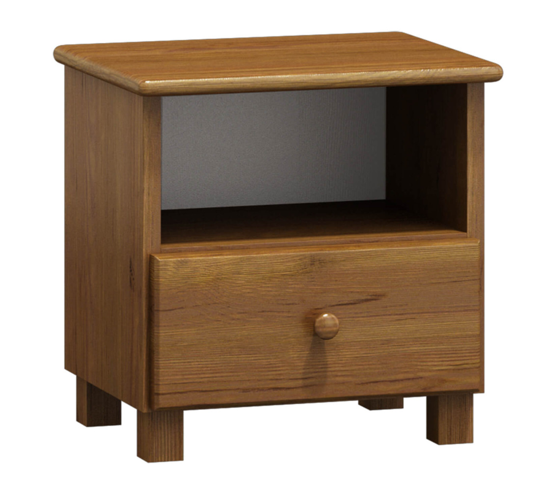 Noční stolek Tina S1 (Barva dřeva: Dub)