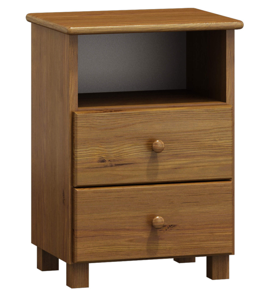 Noční stolek Tina S2 (Barva dřeva: Dub)