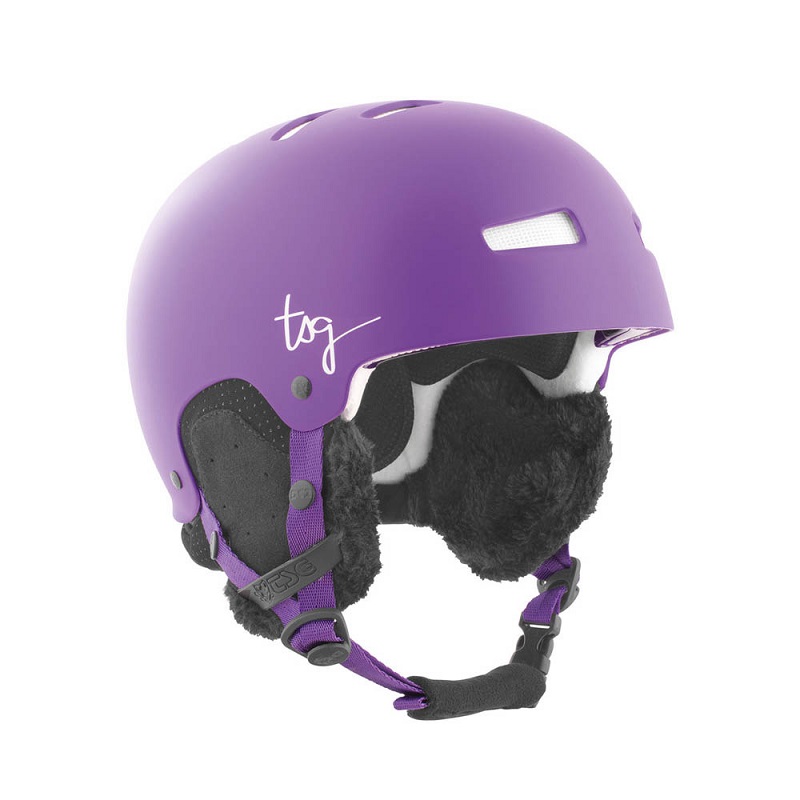 Přilba TSG Lotus Solid Color Satin Purple, XXS/XS