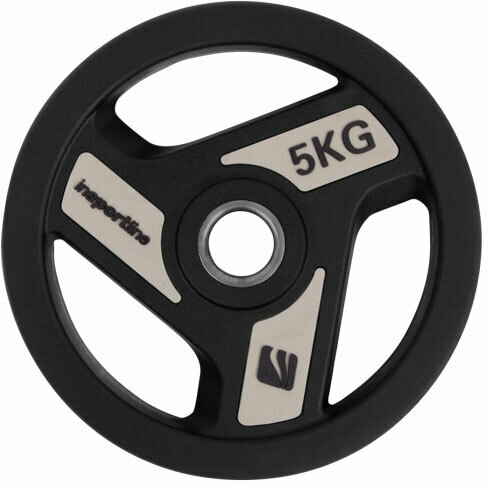 Pogumovaný kotouč inSPORTline Herk 5 kg 30 mm