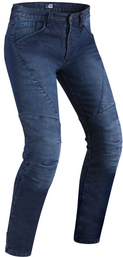 Pánské moto jeansy PMJ Titanium CE (Velikost: 30, Barva: modrá)