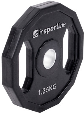 Pogumovaný kotouč inSPORTline Ruberton 1,25 kg 30 mm