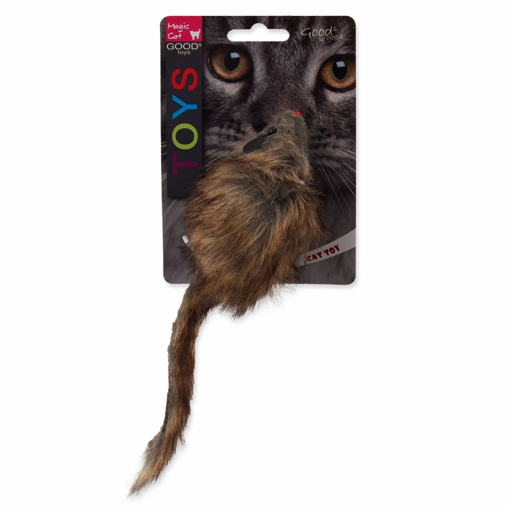 Hračka Magic Cat myš plyš Gigant s catnip 21cm