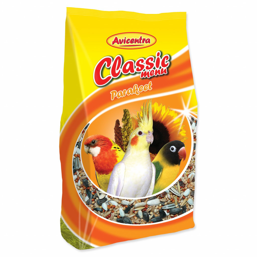 Krmivo Avicentra Classic malý papoušek 500g