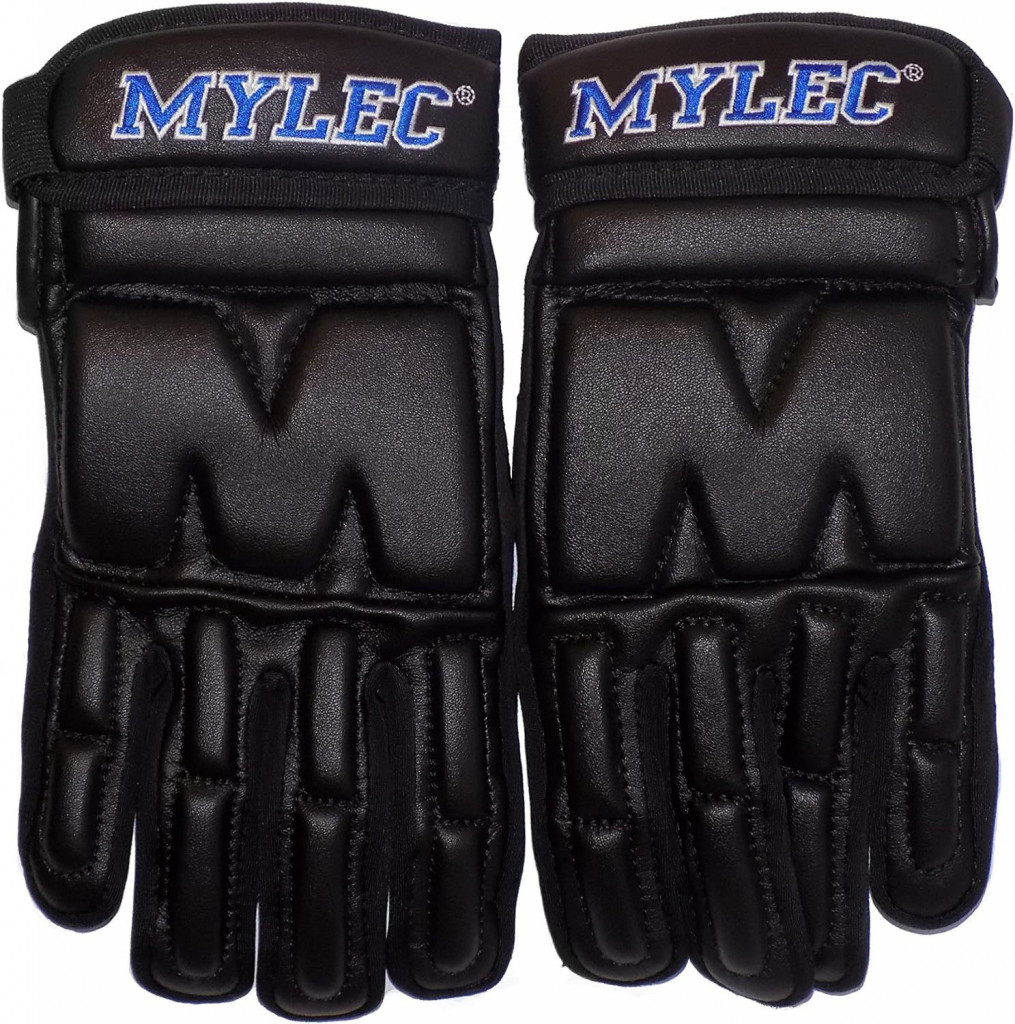 Hokejbalové rukavice Mylec Elite Street Black (Varianta: 14", Barva: Černá, Velikost výrobce: M)