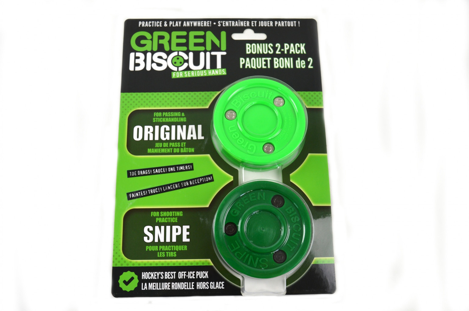 Puk Green Biscuit Bonus 2-Pack (Barva: Zelená)