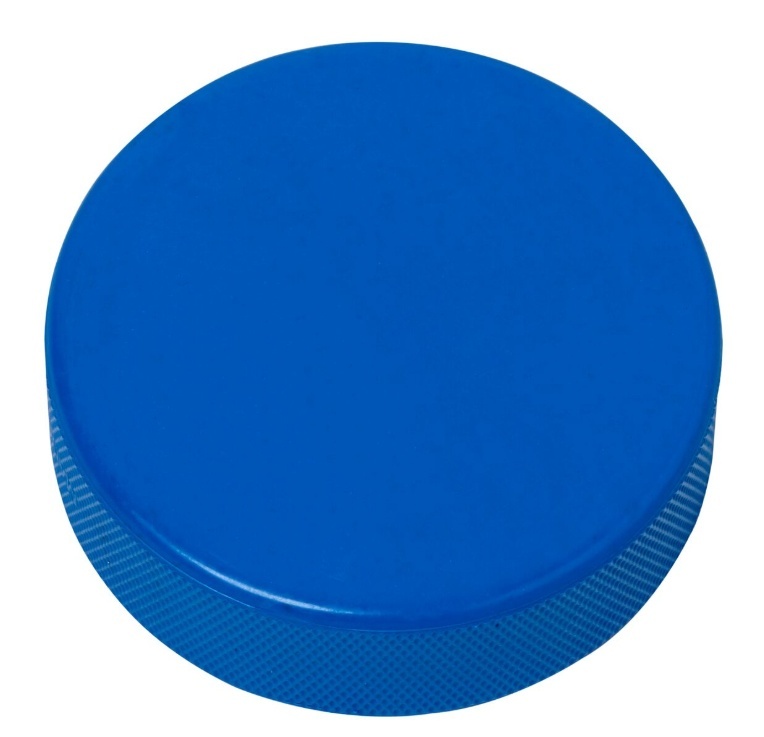 Hokejový puk Winnwell modrý JR odlehčený (6ks) (Barva: Modrá)