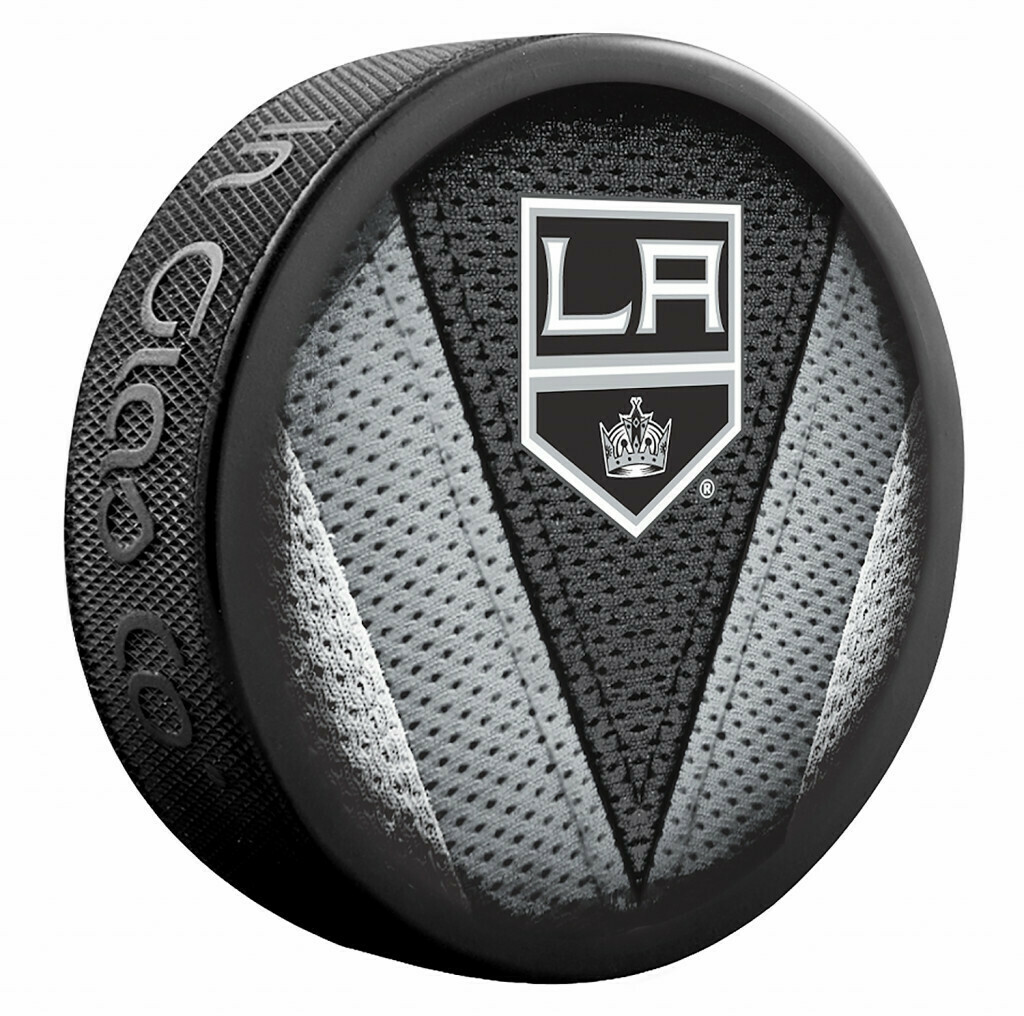 Fanouškovský puk NHL Stitch Blister (1ks) (Tým: Los Angeles Kings)