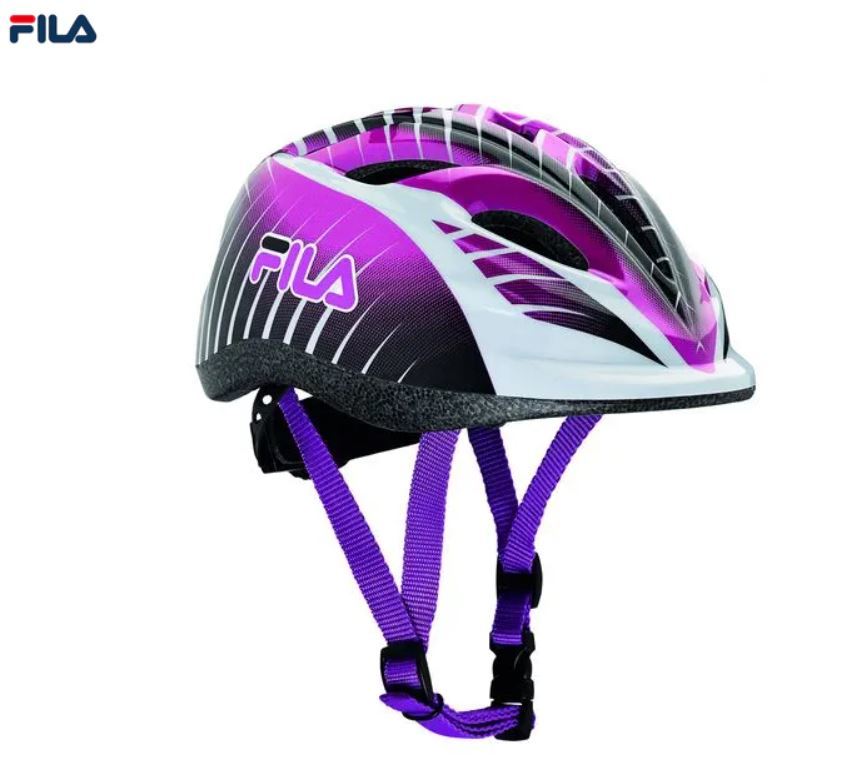 Dětská helma Fila Junior Helmet Girl (Varianta: 47-51cm, Barva: Fialová, Velikost výrobce: XS)