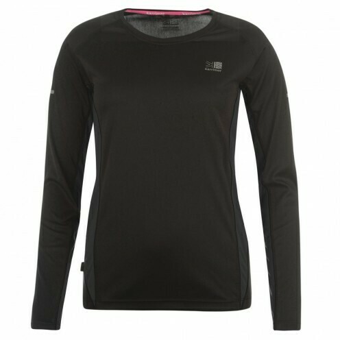 Karrimor Long Sleeve Running T Shirt Ladies - M