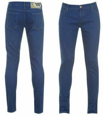 Monkee Genes - Skinny Jeans Mens – Pure Blue - 32