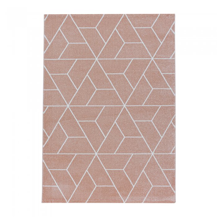 Kusový koberec Efor 3715 rose (Varianta: 160 x 230 cm-SLEVA 1 KUS)