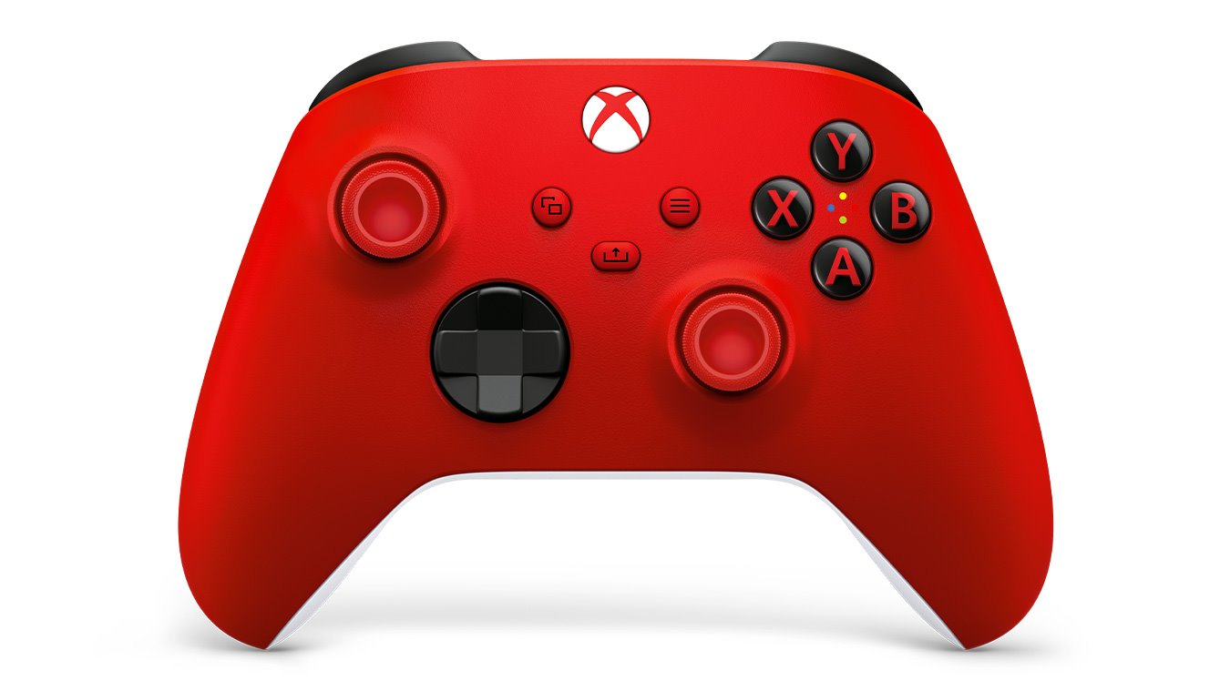 Gamepad Microsoft Xbox Series, bezdrátový, Pulse Red