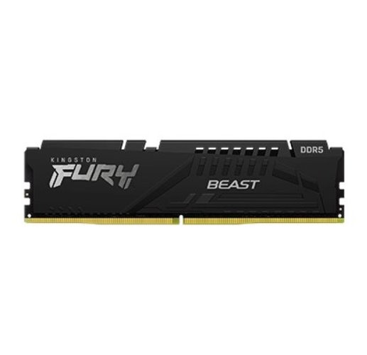 Paměť Kingston FURY Beast Black DDR5 16GB, 4800MHz, CL38