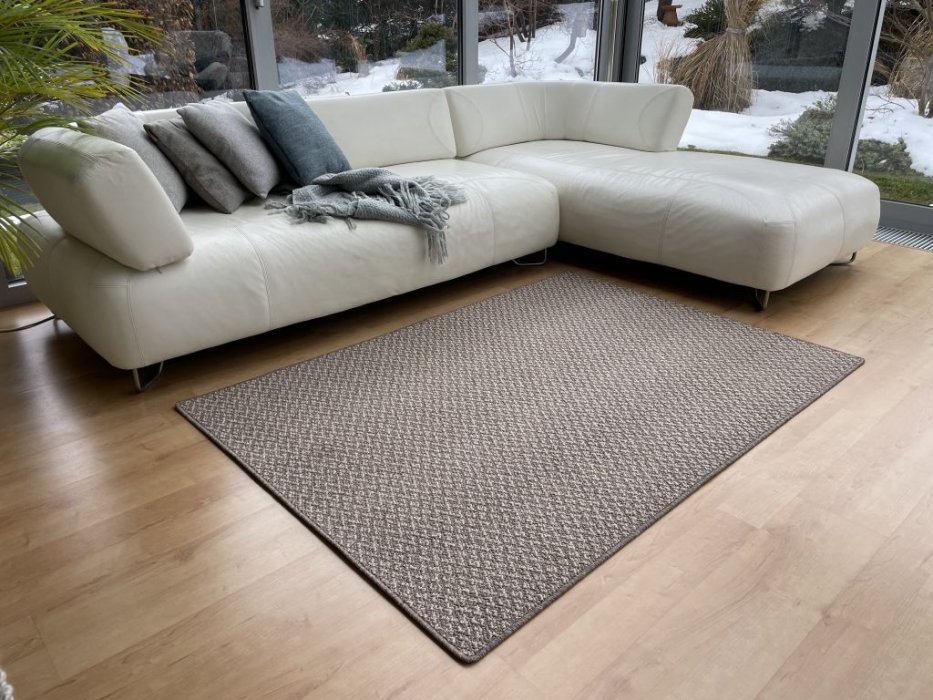Kusový koberec Toledo cognac (Varianta: 1 m2 Toledo cognac BEZ obšití - SLEVA)