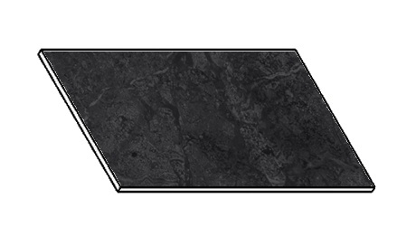 Kuchyňská pracovní deska 60 cm dark beton