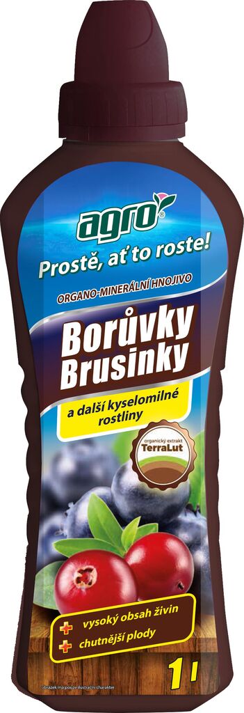 Hnojivo Agro OM kapalné hnojivo na borůvky a brusinky 1 l