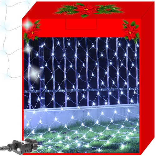 Světelný závěs 160 LED - studená bílá 31V 11341
