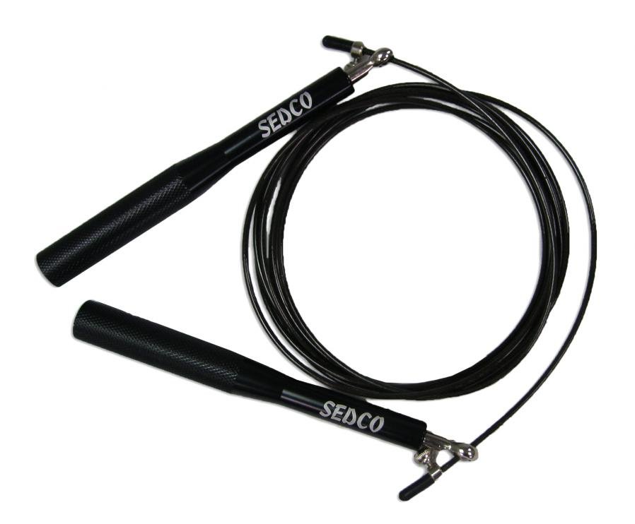Švihadlo SEDCO JR1001 ALU+PVC 3m (černá)
