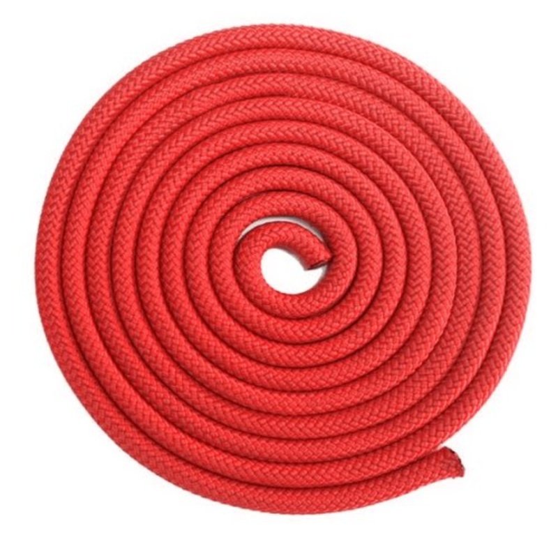 Gymnastické bavlněné švihadlo Sedco 3m (červená)
