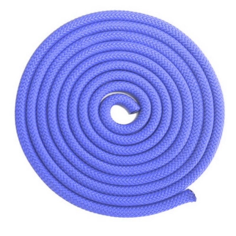 Gymnastické bavlněné švihadlo Sedco 3m (modrá)