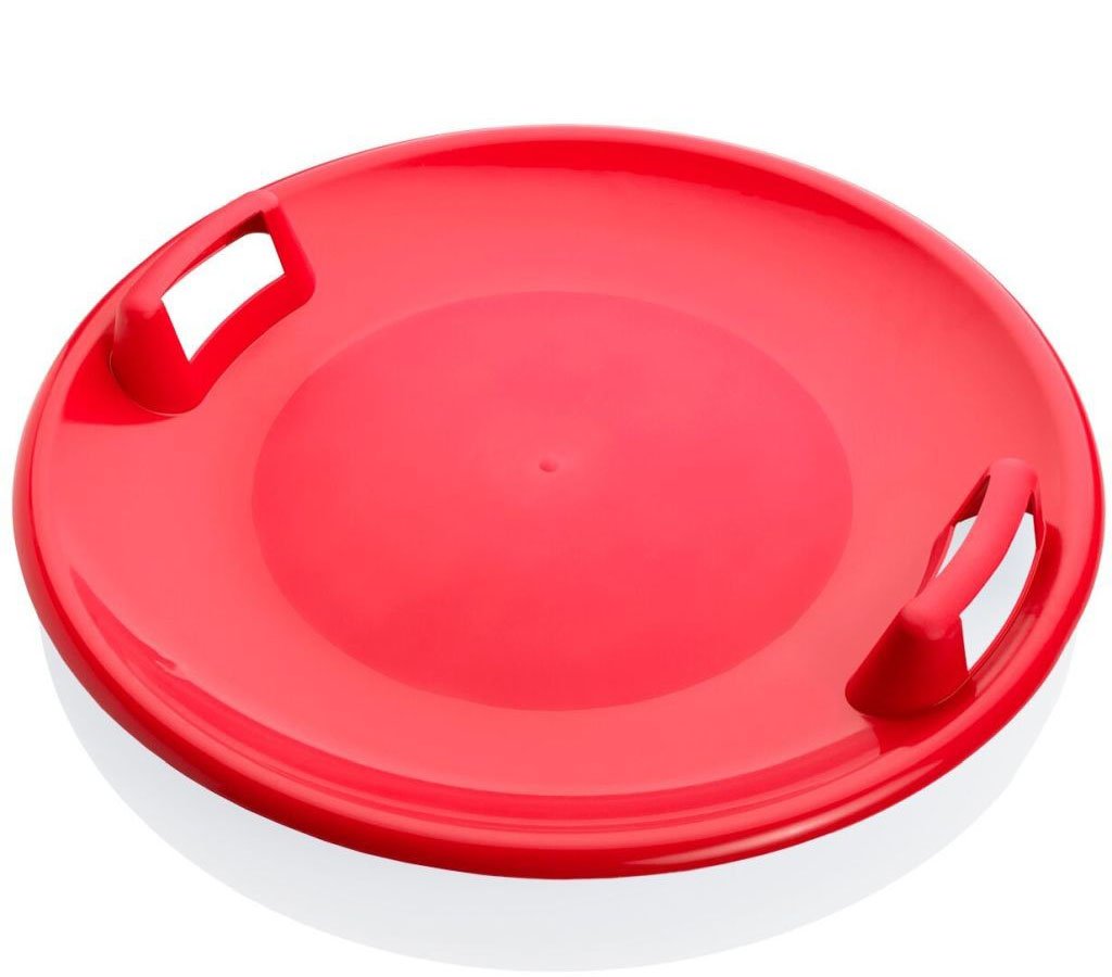 Sáňkovací talíř disk SUPER STAR (červená)