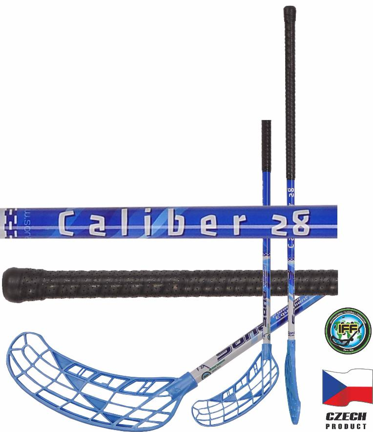 Florbalová hůl CALIBER 950 FLEX 28 levá (modrá)