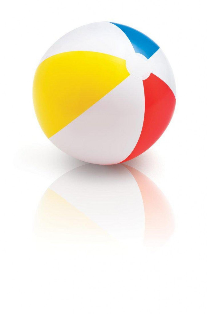 Nafukovací plážový míč Intex 59020 51cm (vícebarevná)