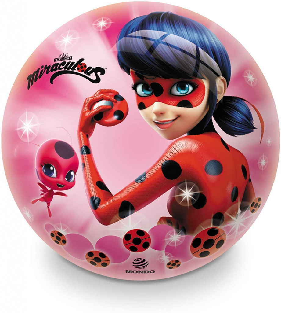 Mič dětský MONDO BIOBALL Miraculous Lady Bug 230 cm (růžová)