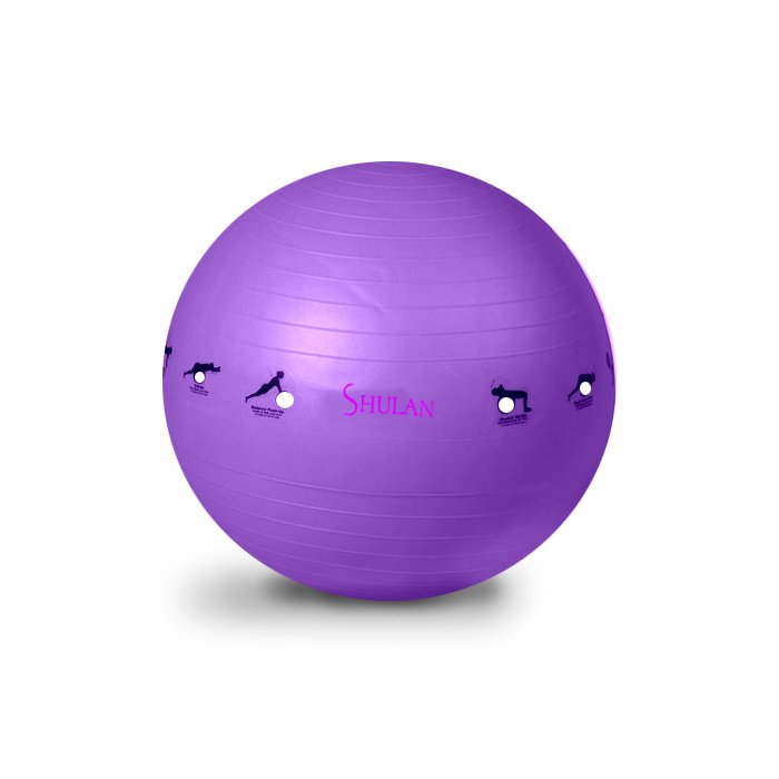 Gymnastický míč SHULAN YOGA BALL 65 cm (fialová)