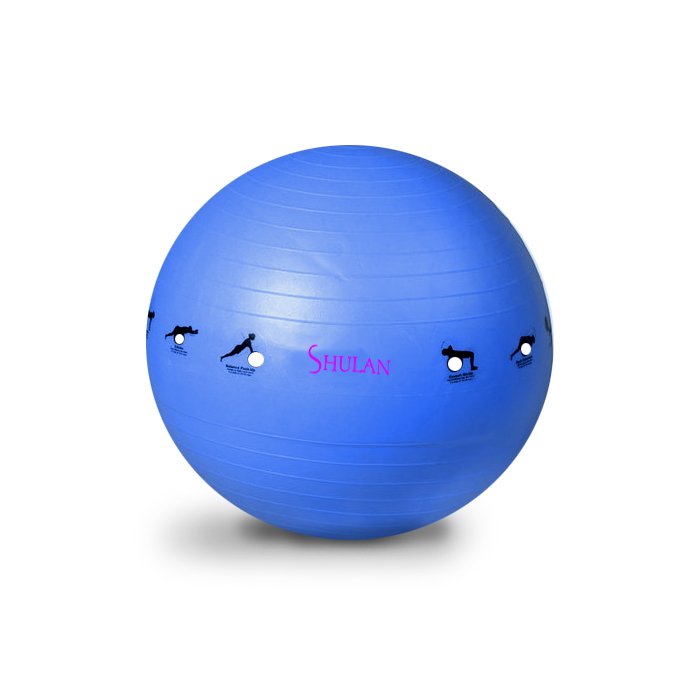 Gymnastický míč SHULAN YOGA BALL 65 cm (modrá)