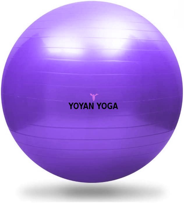 Gymnastický míč YOYAN Yoga Ball 75 cm (fialová)