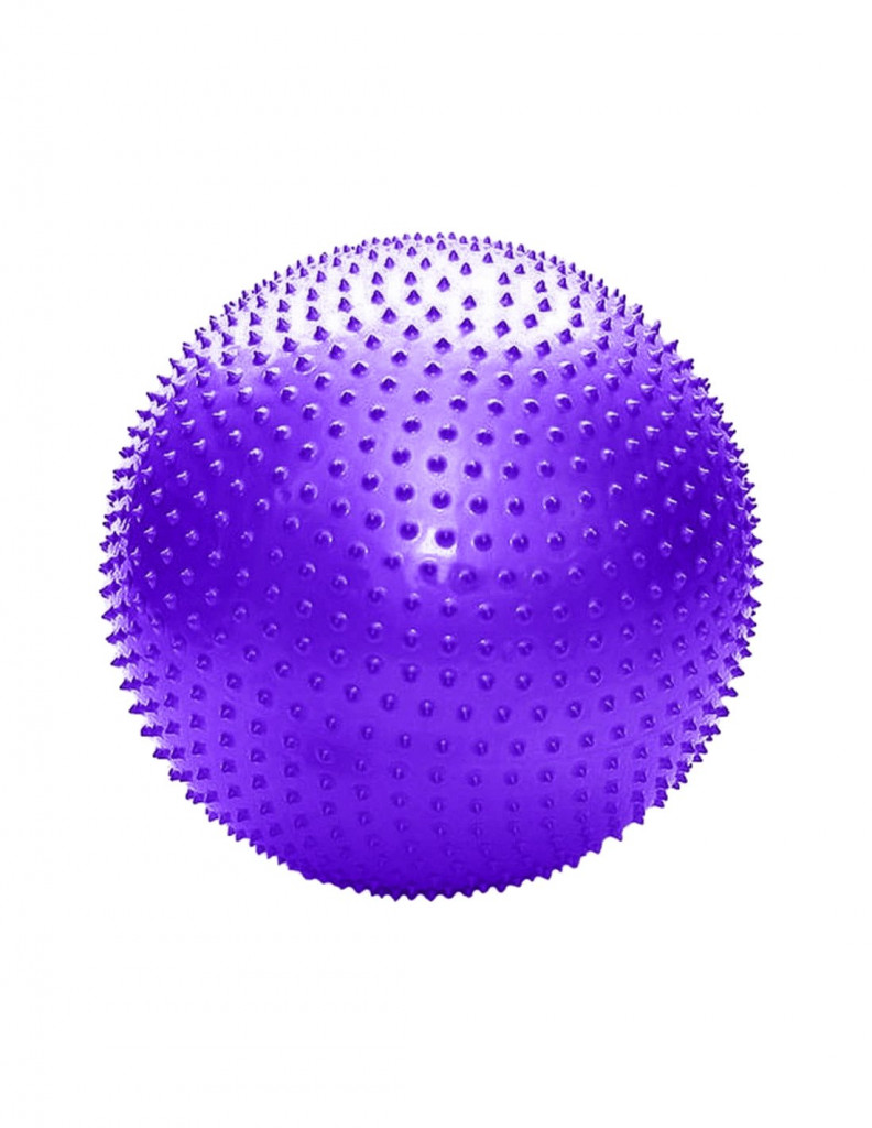 Gymnastický míč SEDCO YOGA MASSAGE BALL 45 cm (fialová)