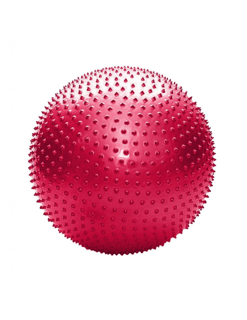Gymnastický míč SEDCO YOGA MASSAGE BALL 45 cm (růžová)
