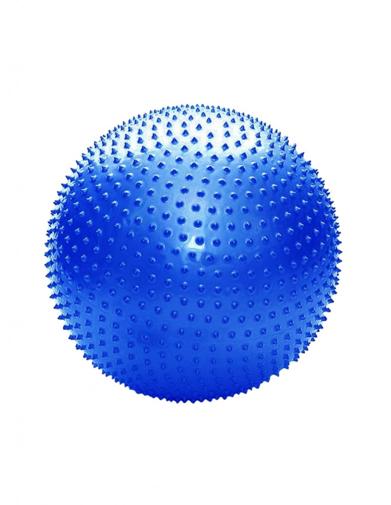 Gymnastický míč SEDCO YOGA MASSAGE BALL 65 cm (modrá)