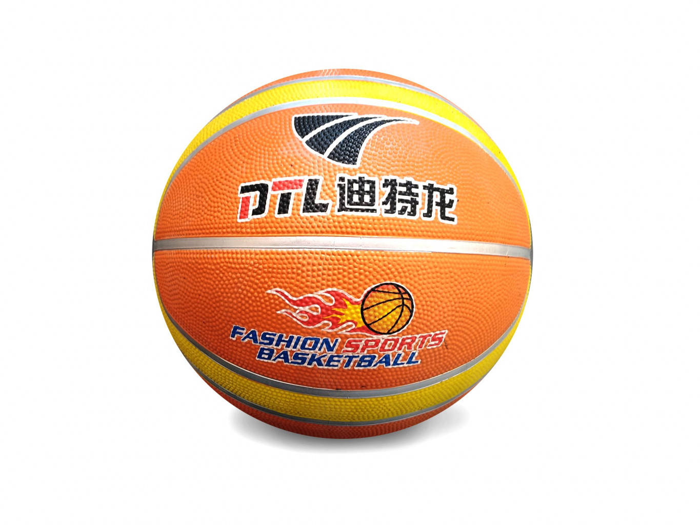 Míč basket SEDCO RUBBER - 7 (oranžová)