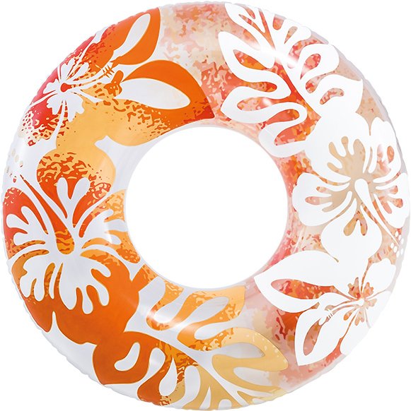 Kruh plavecký INTEX 59251 91cm (oranžová)