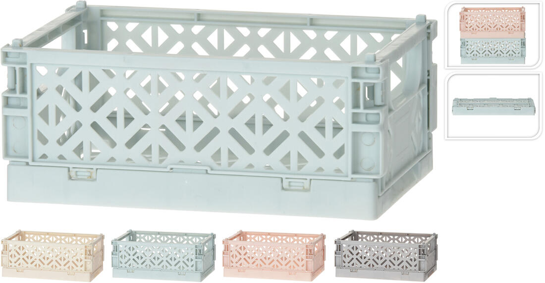 Přepravka skládací 10x15x6cm PH mix barev