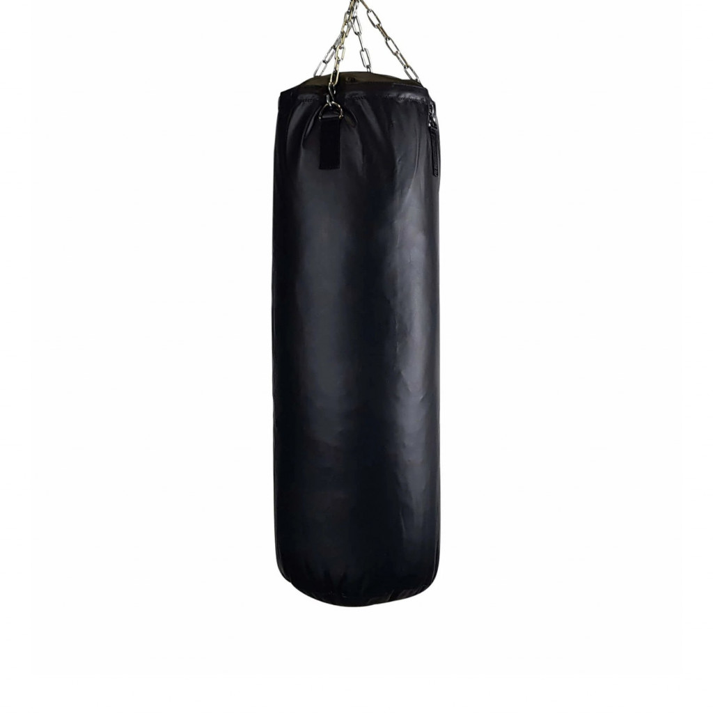 Boxovací pytel GALA - 110 CM / 32 KG - S řetězy (černá)