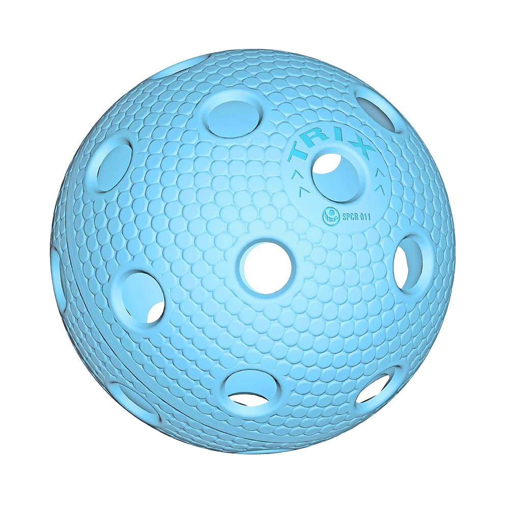 Florbalový míček TRIX IFF barevný (modrá)