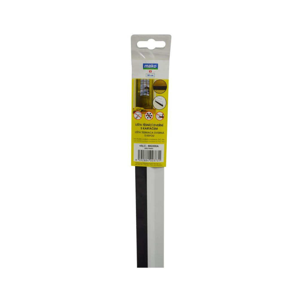 Lišta pod dveře těsn. 98cm BÍ MAKO
