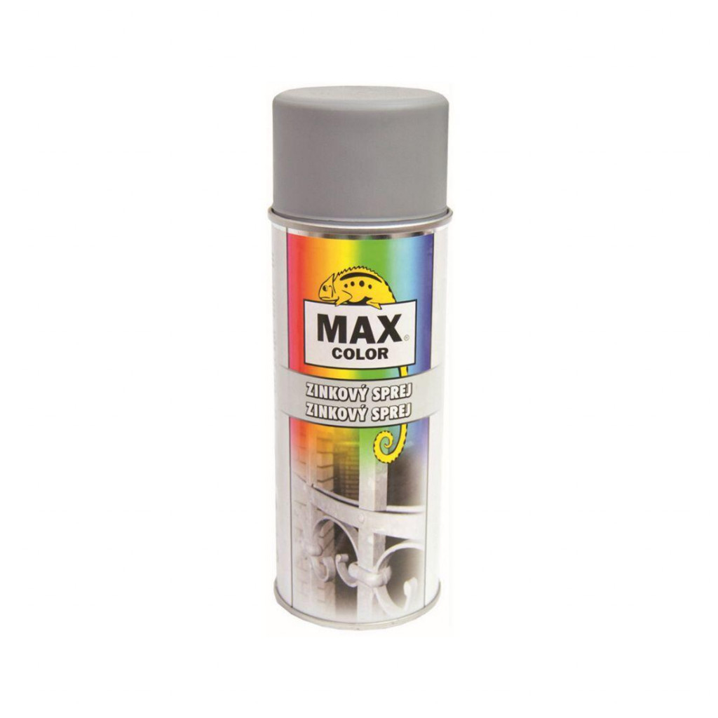 Sprej MAX COLOR 400ml zinkový