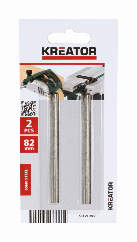Sada nožů Kreator KRT991000 - 2 ks pro hoblíky 82mm