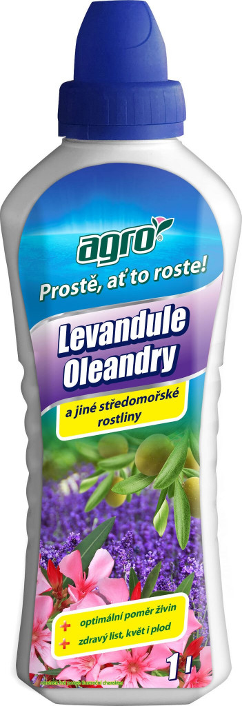 Hnojivo Agro Kapalné hnojivo pro levandule a oleandry 1 l